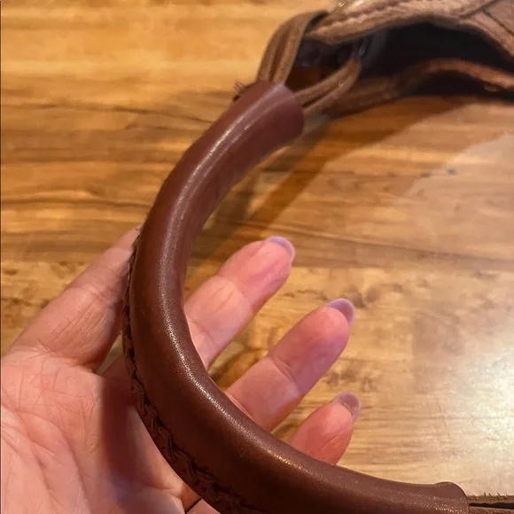 Lucky Brand Tan Leather Hobo Bag - Picture 9 of 16